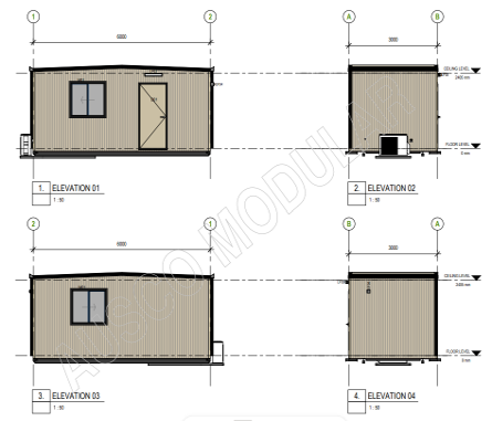 Froth Modular 6X3 Lunchroom