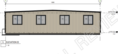 Froth Modular 12x3 Office