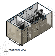 Froth Modular 6X3 Toilet