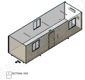 Froth Modular 9.6X3 Office